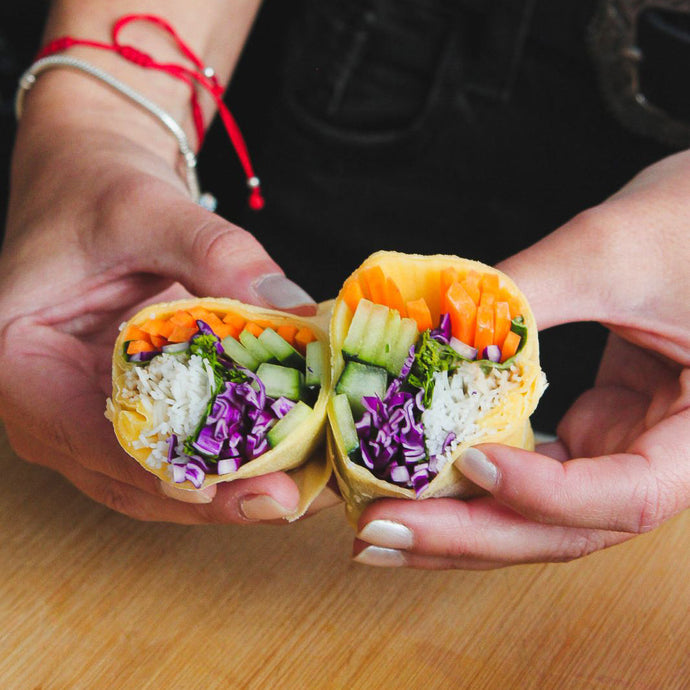 Summer rolls con Pandewaffle- sin gluten