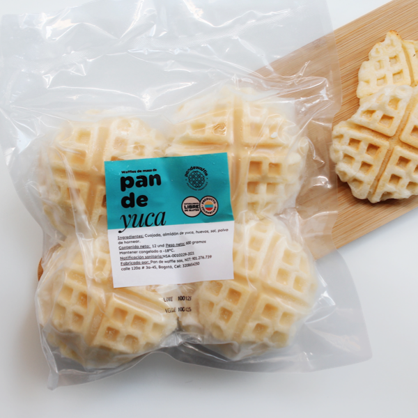 Waffles de pandeyuca